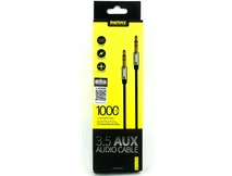 AUX Remax RL-L100 3.5мм - 3.5мм, 1м, черный