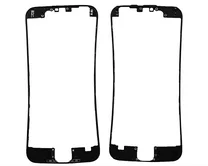 Рамка под тачскрин iPhone 6 черная (с клеем) 2кл