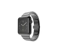 Ремешок Watch Series 42mm/44mm/45mm/49mm металл Butterfly черный