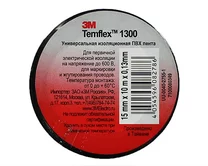Изолента TEMFLEX 1300 15мм х 10м