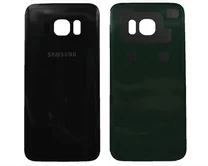 Задняя крышка Samsung G935F S7 edge черная 1кл