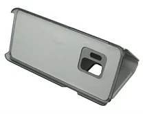 Чехол книжка Samsung G960F S9 Mirror (серебро)