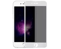 Защ. стекло iPhone 6/6S Full приватное белое