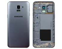 Задняя крышка Samsung J600F J6 (2018) серая 1кл