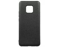 Чехол Huawei Mate 20 Pro Экокожа (черный)