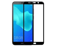 Защ. стекло Honor 7A/7S/9S/Y5p/Huawei Y5 (2018)/Y5 Prime (2018) Full черное