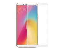 Защ. стекло Oppo F5 Full белое