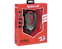 Беспроводная игровая мышь Redragon Shark черная