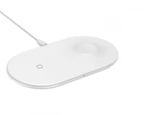 Беспроводное ЗУ Baseus Smart 2in1 белая