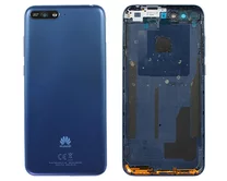 Задняя крышка Huawei Y6 2018 синяя 1кл