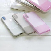 Чехол iPhone 7/8/SE 2020 Translucent (фиолетовый)