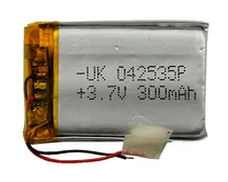 АКБ универсальный 042535P  (4*25*35mm, 300 mAh)
