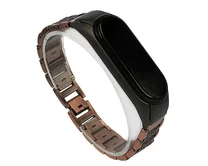 Ремешок Xiaomi Mi Band 3/4 lady band метал бронза