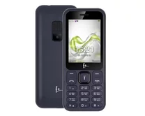 Телефон F+ F255 черный/тёмно синий
