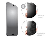 Защ. стекло Samsung A10s матовое черное