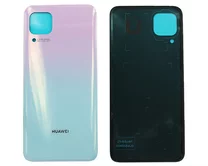 Задняя крышка Huawei P40 Lite градиент розово-синяя 1кл