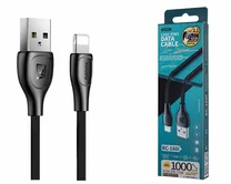 Кабель Remax Lesu Pro series RC-160i Lightning - USB черный, 1м