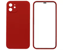 Защита 360 iPhone 12 красная