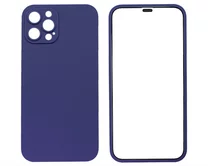 Защита 360 iPhone 12 Pro сиреневая