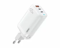 СЗУ-1USB +2USB-C Remax RP-U55, 65W PD+QC GaN, белый