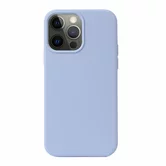 Чехол iPhone 13 Pro Liquid Silicone FULL (лиловый)