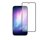 Защ. стекло iPhone 12/12 Pro 3D (тех упак) черное