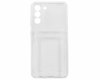 Чехол Samsung S21 FE TPU CardHolder (прозрачный)