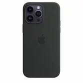 Чехол iPhone 14 Pro Max Silicone Case MagSafe hi-copy (черный)