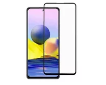 Защ. стекло Samsung A71/A72/A73/M51/Note 10 Lite Full черное