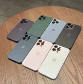 Чехол iPhone 11 Pro Matte Glass (темно-синий)