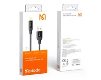 Кабель McDodo CA-3010 Lightning - USB черный, 1,2м