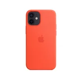 Чехол iPhone 12 Pro Max Silicone Case MagSafe hi-copy (оранжевый)