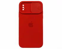 Чехол iPhone X/XS Protect Cam (красный)