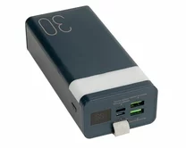Внешний АКБ 30000 mAh Remax RPP-320 LED 20W+22.5W синий