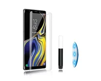Защитное стекло Huawei Nova 9 SE 3D прозрачное с клеем и UV лампой