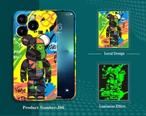 Чехол iPhone 13 Pro Max LUXO Kaws (J86)