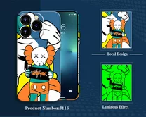 Чехол iPhone 14 Pro LUXO Kaws (J116)