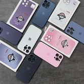 Чехол iPhone 13 AG-Glass MagSafe (голубой)