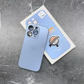 Чехол iPhone 13 AG-Glass MagSafe (голубой)