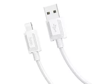 Кабель Hoco X73 Lightning - USB белый, 1м