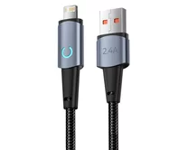 Кабель Deppa Moon Lightning - USB серый, 1,2м