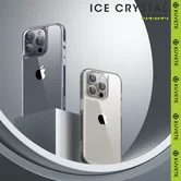 Чехол iPhone 14 Plus/15 Plus KUVETE Ice Crystal (прозрачный)