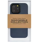 Чехол iPhone 15 Pro KZDOO Mag Noble Leather Magsafe (синий)