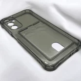 Чехол Samsung A24 4G TPU CardHolder (прозрачный черный)