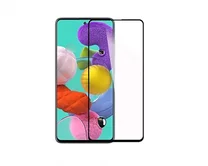 Защитное стекло Samsung A51 LITO, Full черное