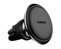 Авт. держатель Baseus Magnetic Car Mount Phone Holder with Cable Clip черный