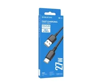 Кабель Borofone BX93 Type-C - USB черный, 100W, 3A, 1м