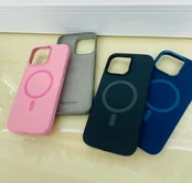 Чехол iPhone 16 NY Metal Silicone (розовый)