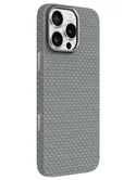 Чехол iPhone 16 Pro KZDOO Keivlar (серый)