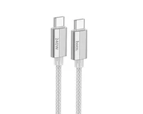 Кабель Hoco U134 Primero 240W  Type-C - Type-C серый, 1,8м